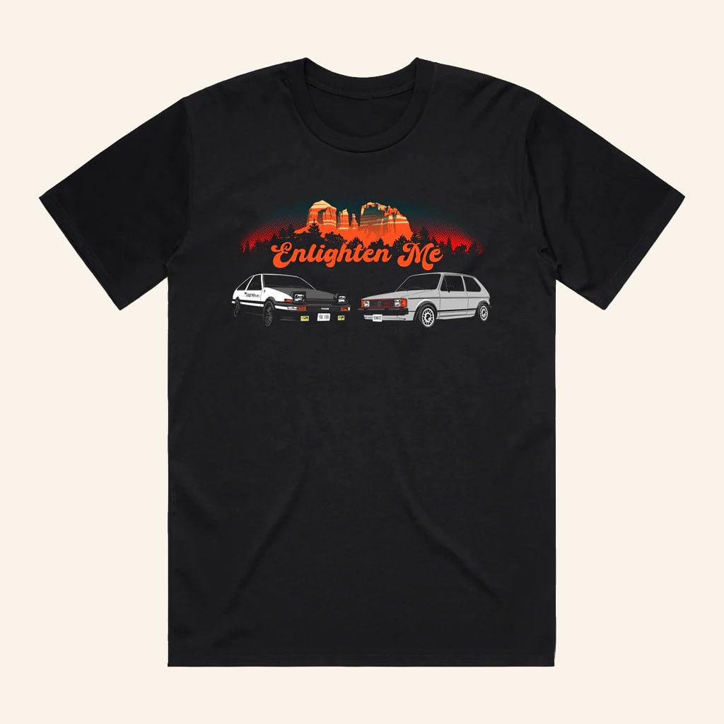 KT8 Merch 2026 Throttle House Enlighten Me BlackTShirtThrottle House Merch Gift For Brothers