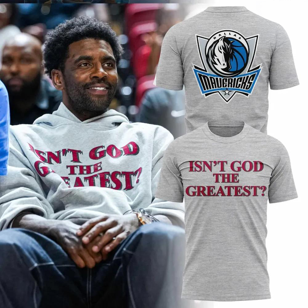 Kyrie Irving Blue Dallas Mavericks Basketball T Shirt