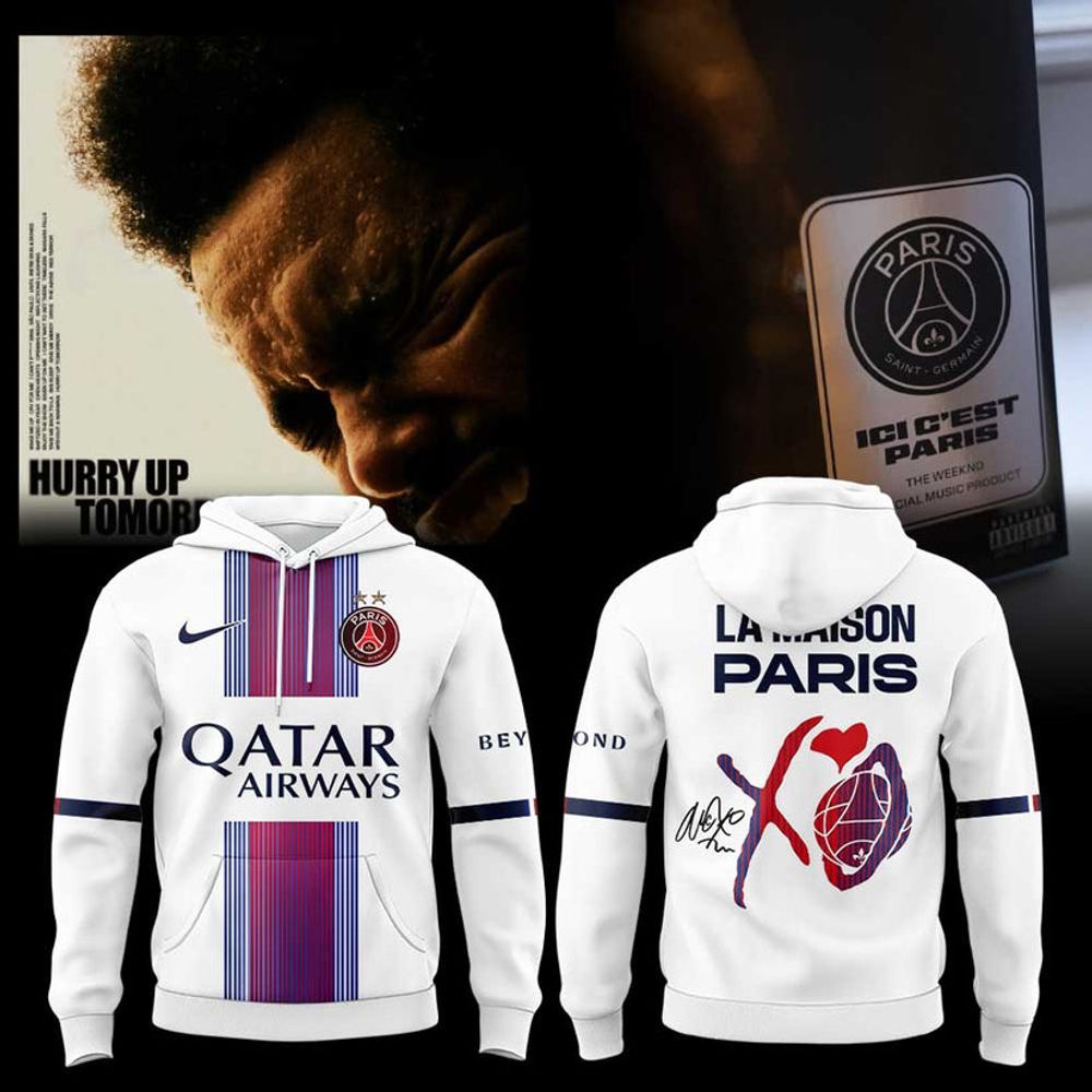 La Maison Paris PSG x XO The Weeknd 2026 Limited Edition Hoodie