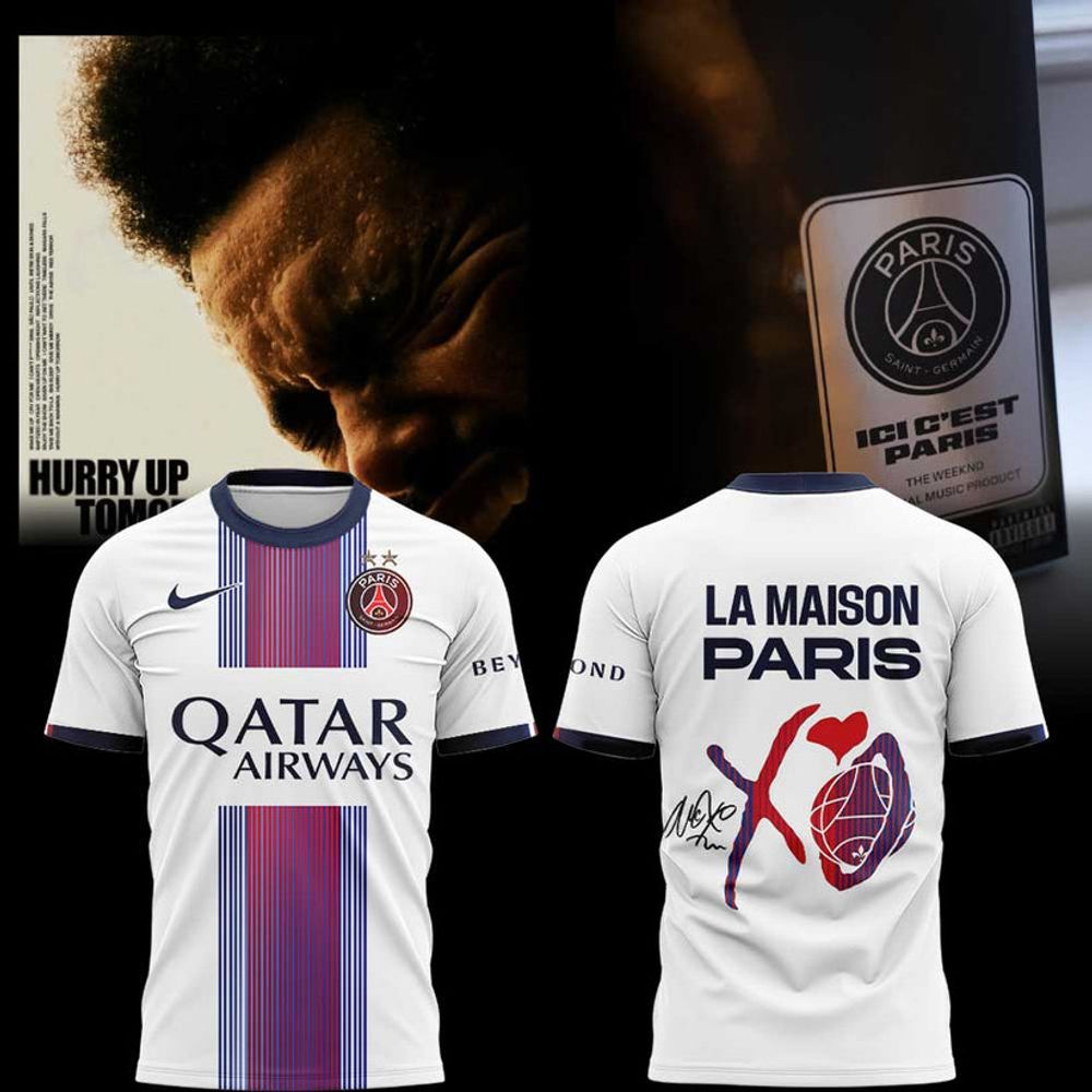 La Maison Paris PSG x XO The Weeknd 2026 Limited Edition Shirt