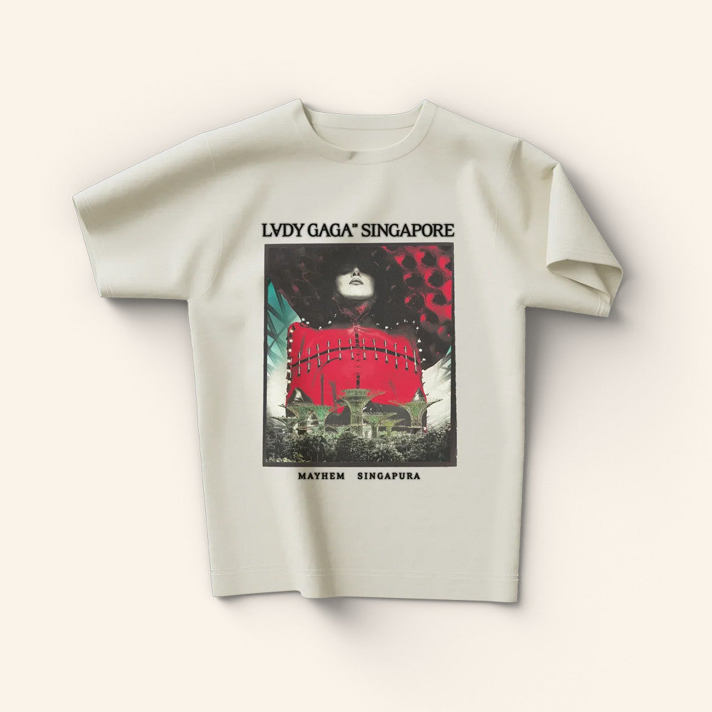 Lady Gaga Merch Singapore T-Shirt Christmas Gifts For Music Lovers