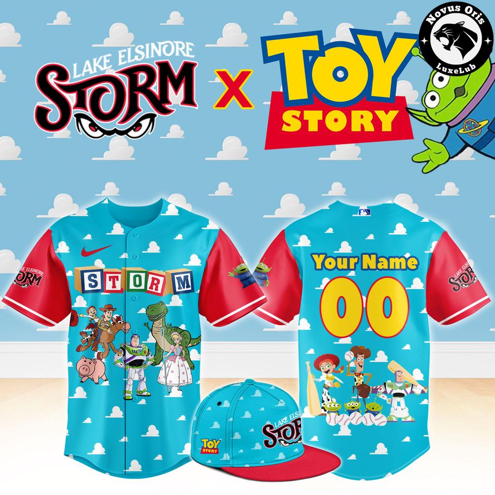 Lake Elsinore Storm x Toy Story Night Pixar Cartoon Custom Baseball Jersey 1 - Unicasport Lake Elsinore Storm x Toy Story Night Pixar Cartoon Custom Baseball Jersey