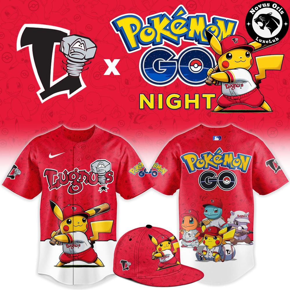 Lansing Lugnuts x Pokemon GO Night 2026 Limited Edition Baseball Jersey 1 - Unicasport Lansing Lugnuts x Pokemon GO Night 2026 Limited Edition Baseball Jersey