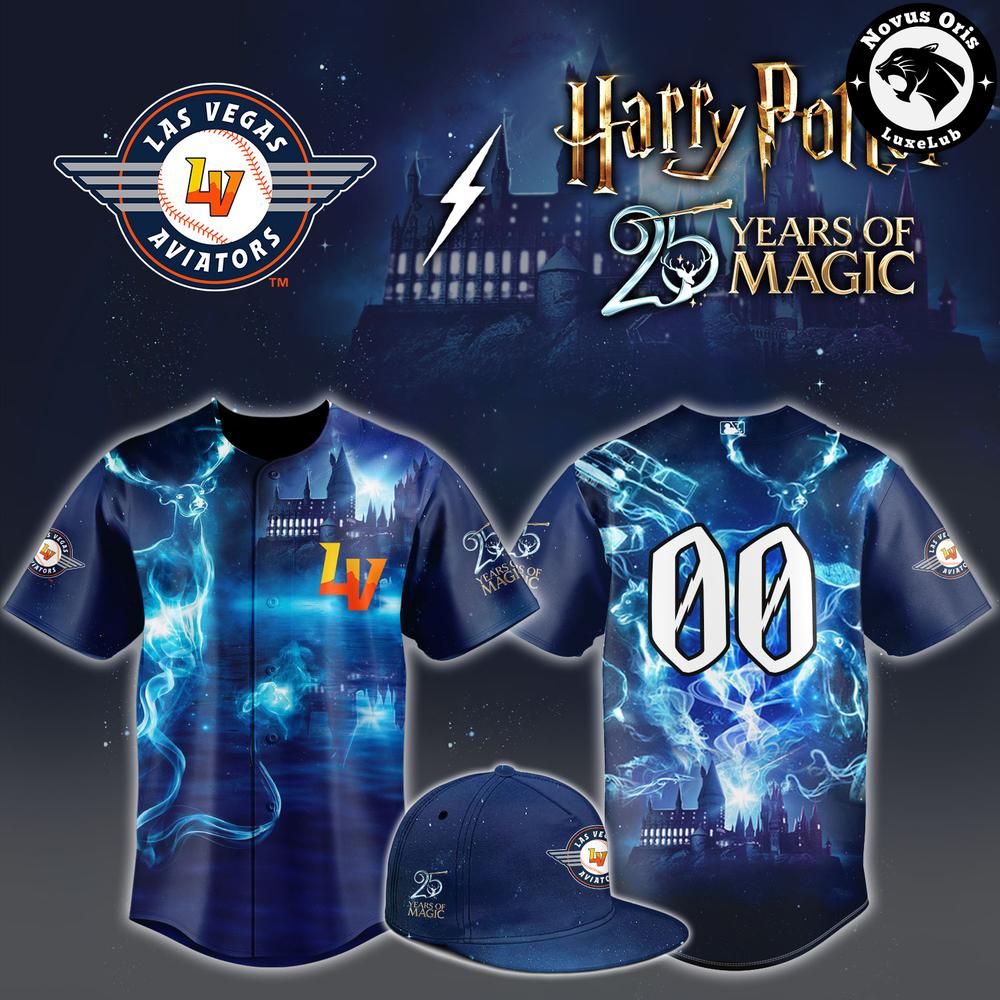 Las Vegas Aviators x Harry Potter Night Limited Custom Jersey 1 - Unicasport Las Vegas Aviators x Harry Potter Night Limited Custom Jersey