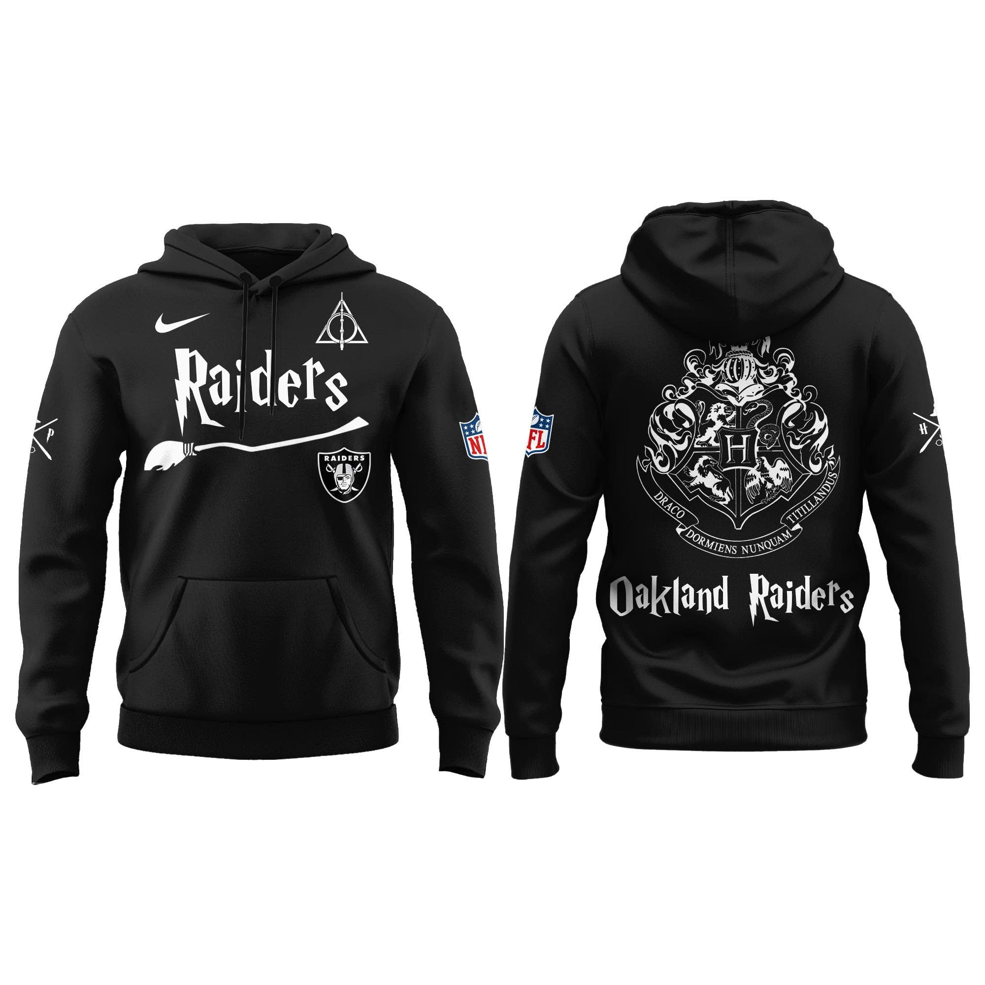 Las Vegas Raiders Harry Potter 2026 Combo Hoodie - Image 2
