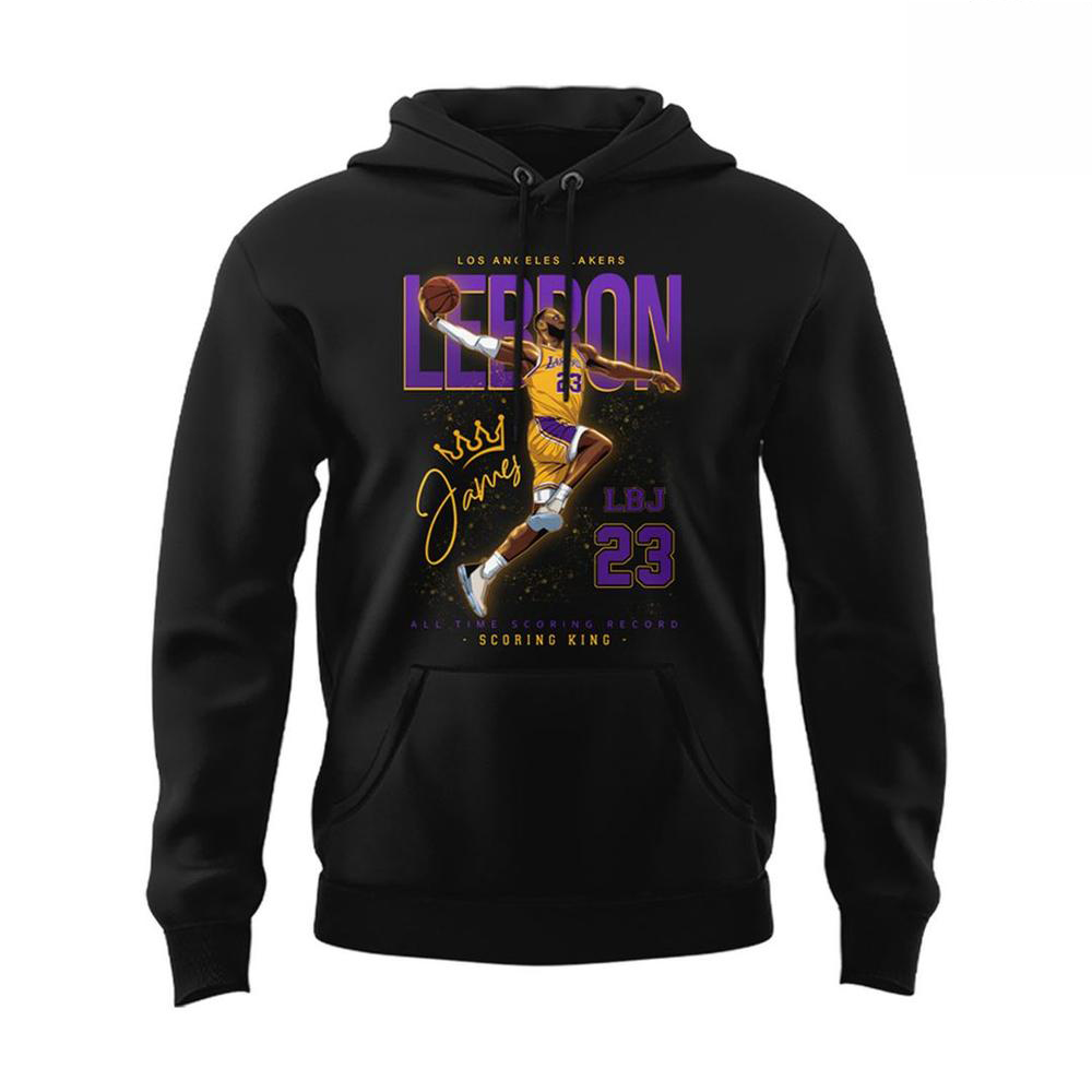 LeBron James Los Angeles Lakers Thank You Hoodie - Image 3