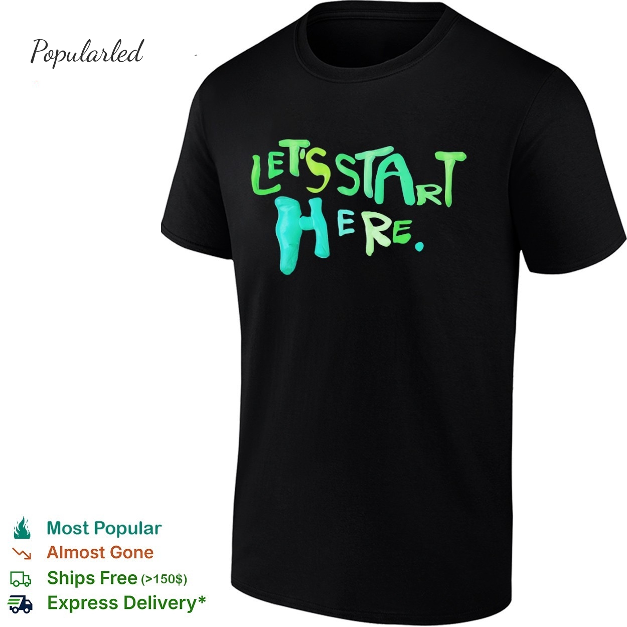 Lets start here clay shirt