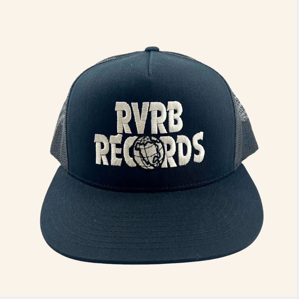 Levitation Merch RVRB Records Embroidered Snapback Trucker Hat Gifts For Music Lovers