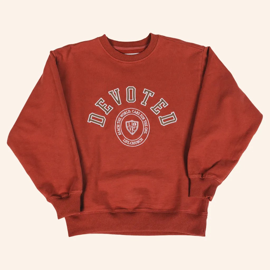 Life Church Merch Devoted Sweatshirt Christmas Gifts For Boyfriend