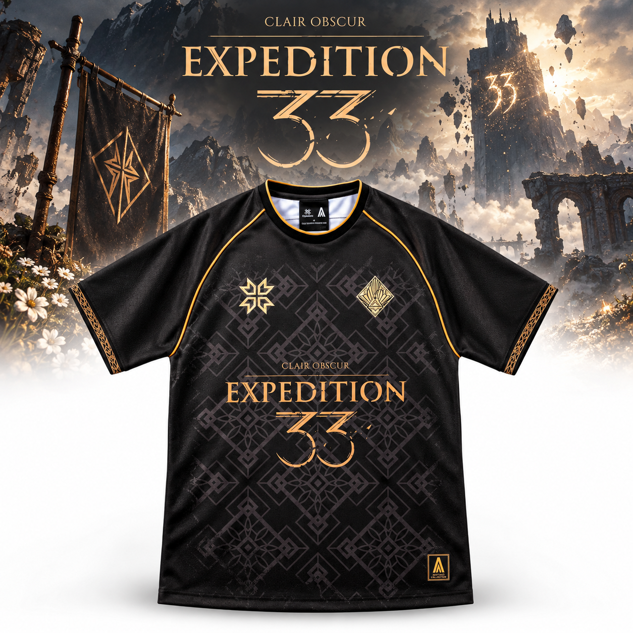 Limited Clair Obscur Expedition 33 Jersey IGN Store Merch 1 - Unicasport Limited Clair Obscur Expedition 33 Jersey IGN Store Merch