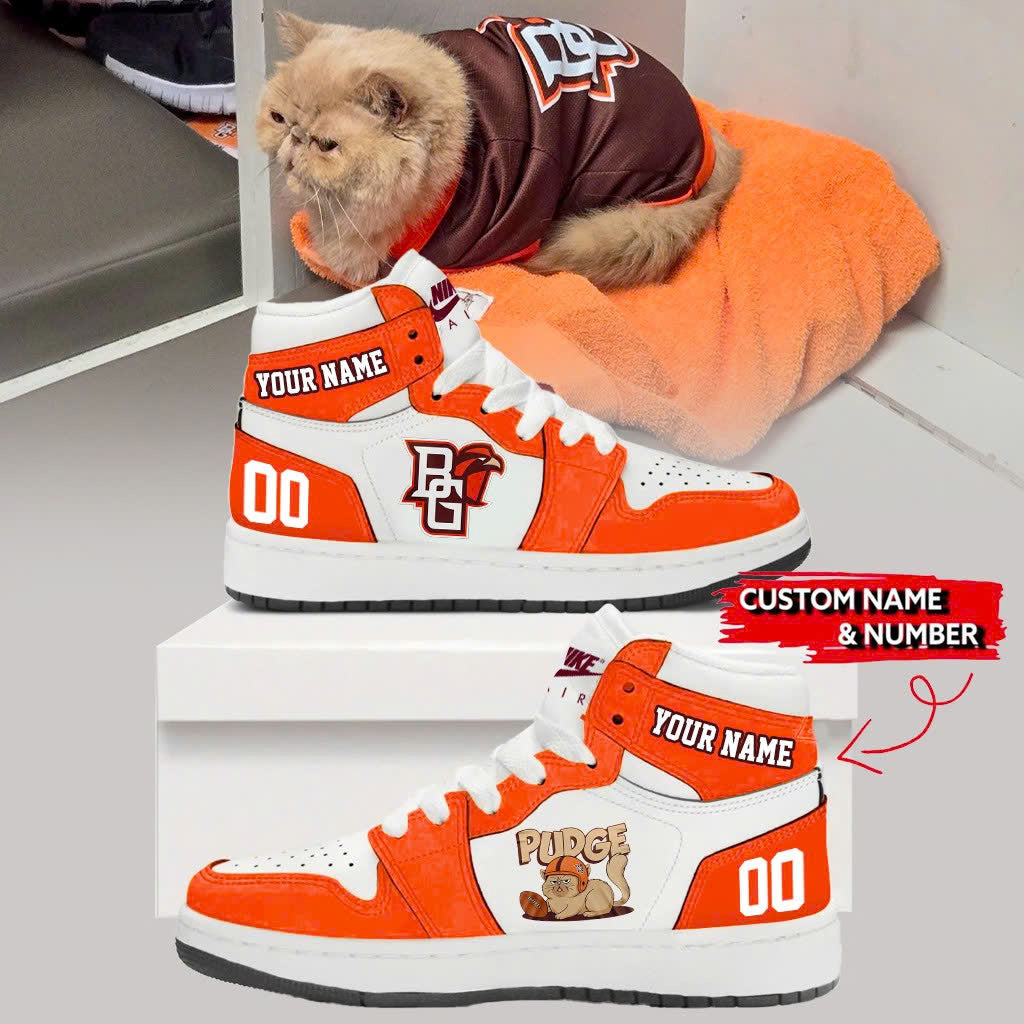 Limited Edition BGSU Pudge The Cat New Shoe 9129396830421
