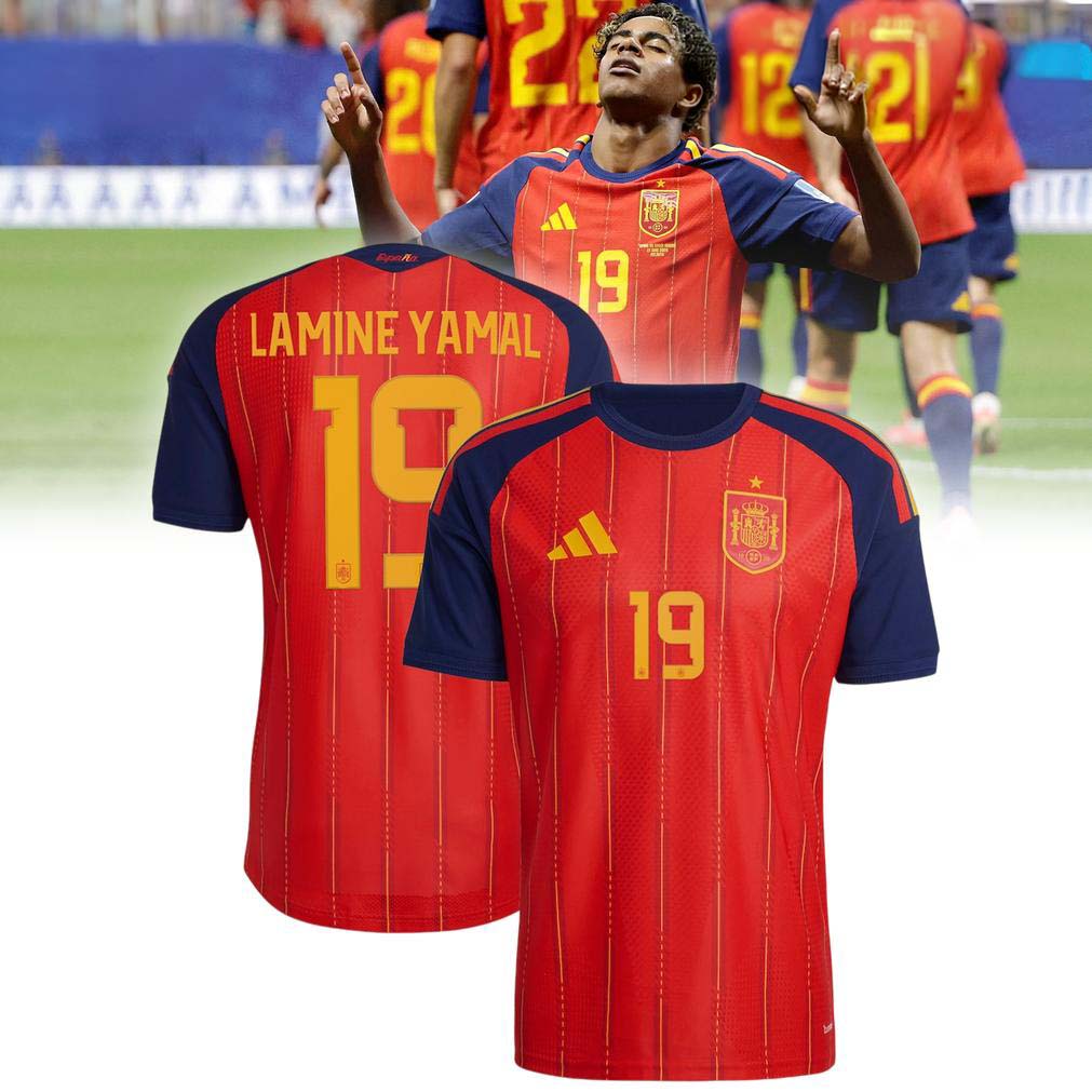 Limited Edition Lamine Yamal Spain National Team Soccer Jersey - Best Gift for Football Fans