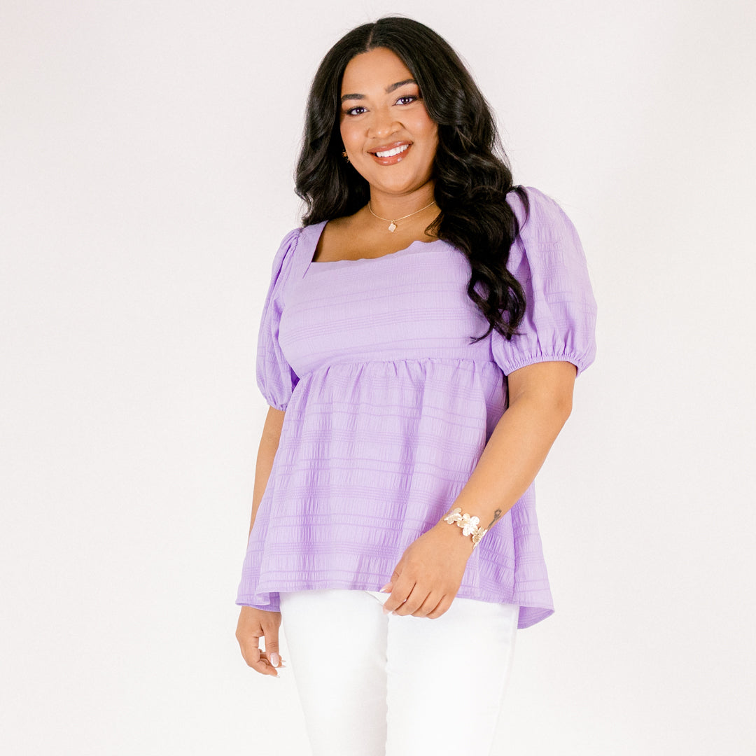 Live A Little Top, Purple 7 Live A Little Top, Purple - Image 7