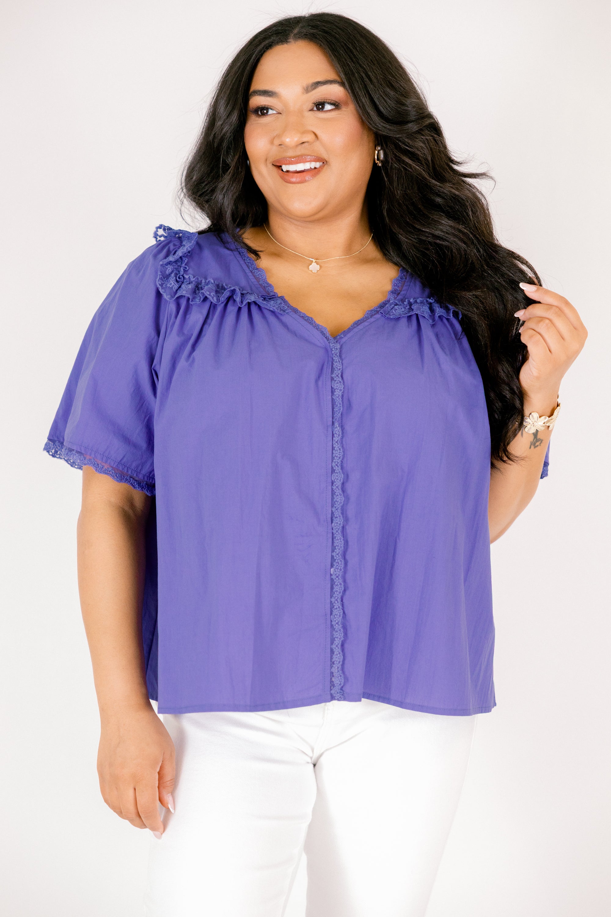 Look At You Top, Blue