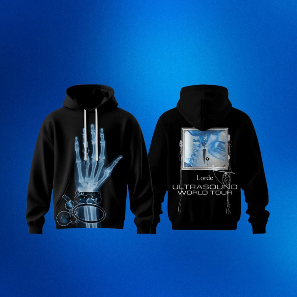 Lorde Ultrasound World Tour 2026 Hoodie Touch The Unseen Aesthetic Concert Merch Oversized Pullover Gift for Music Fans