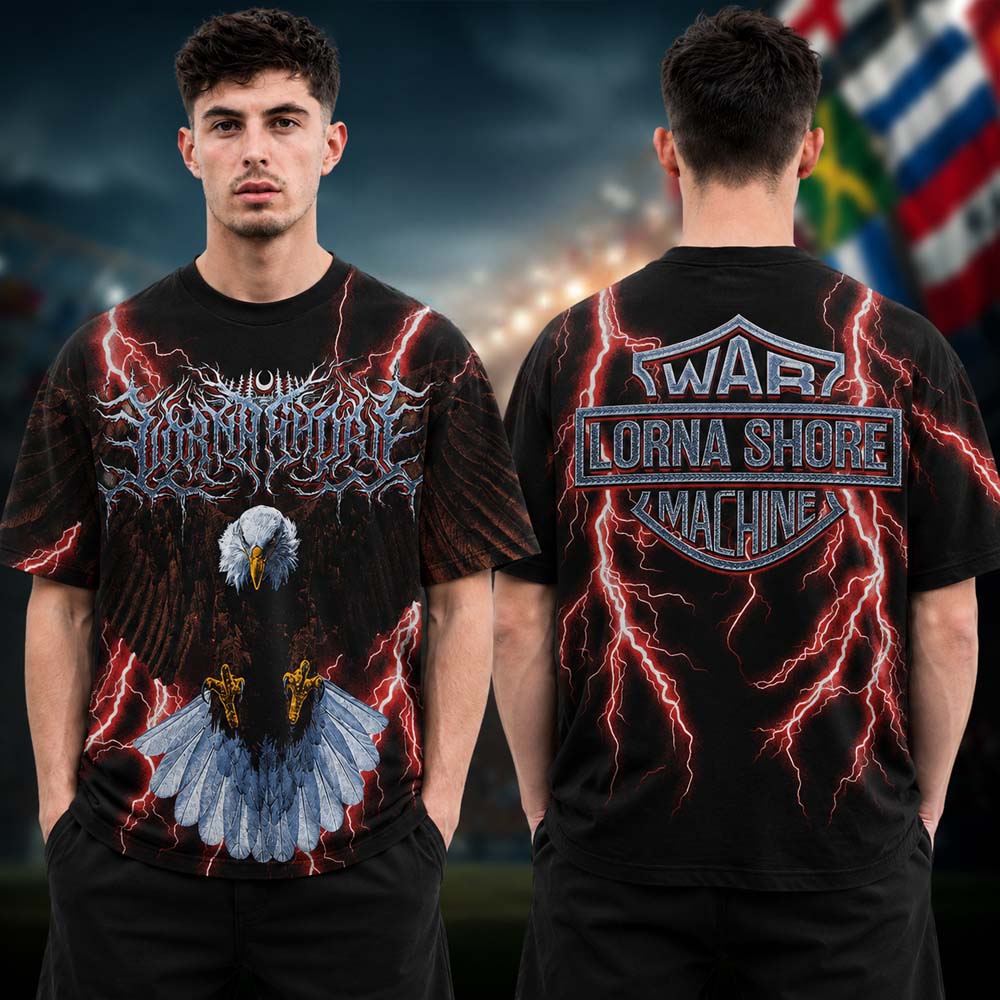 Lorna Shore War Machine Collection All Over Print T Shirt