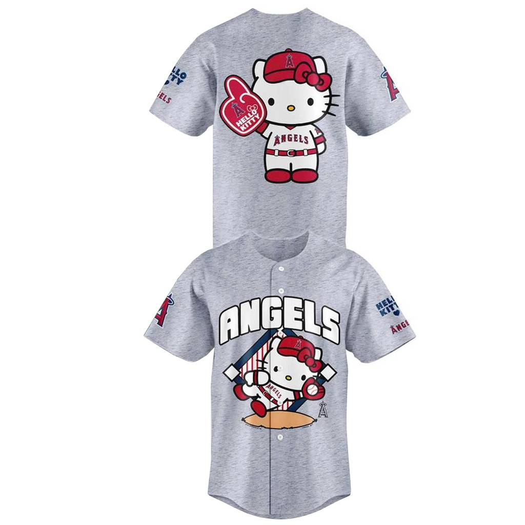 Los Angeles Angels x Hello Kitty Day 2026 Baseball Jersey