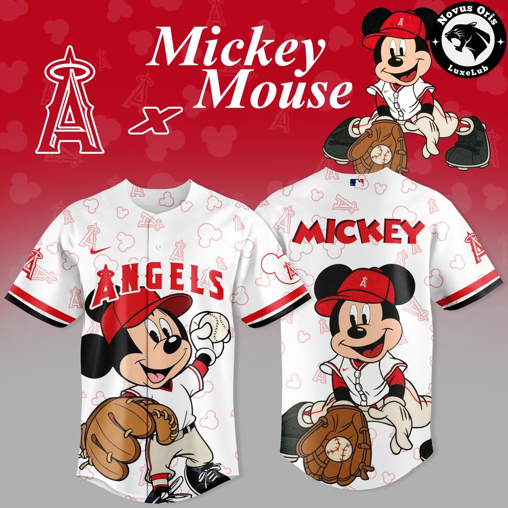 Los Angeles Angels x Mickey Mouse 2026 Limited Edition Baseball Jersey 1 - Unicasport Los Angeles Angels x Mickey Mouse 2026 Limited Edition Baseball Jersey