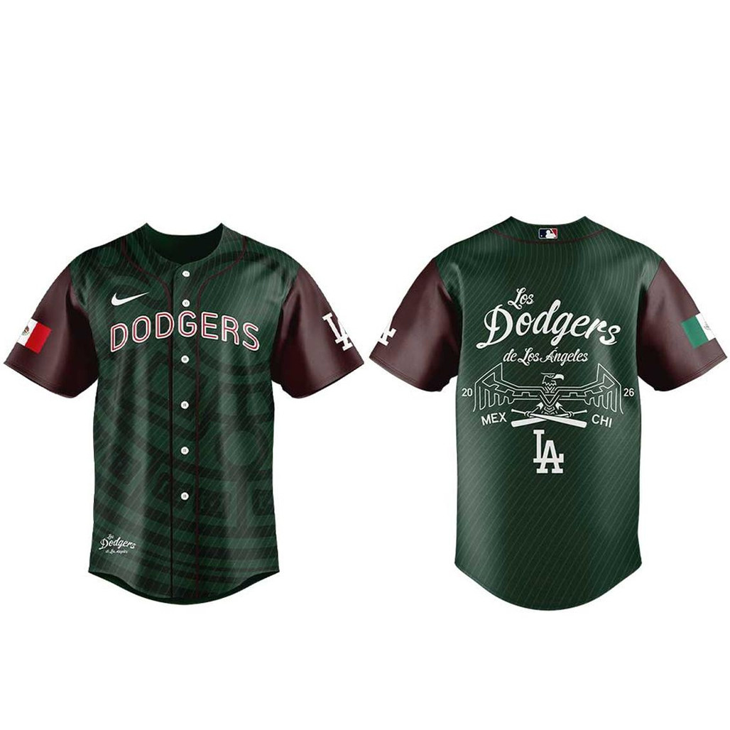 Los Angeles Dodgers Mexican Heritage Honor Night 2026 Baseball Jersey