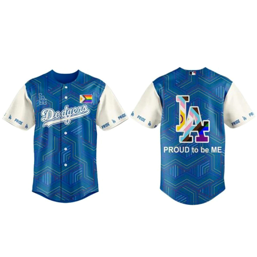 Los Angeles Dodgers Pride Night 2026 Baseball Jersey