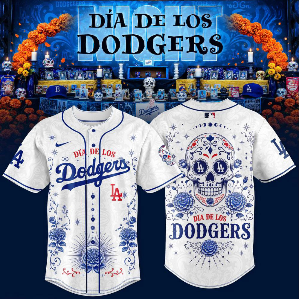 Los Angeles Dodgers DĂa de los Muertos 2026 Baseball Jersey 1 - Unicasport Los Angeles Dodgers DĂa de los Muertos 2026 Baseball Jersey