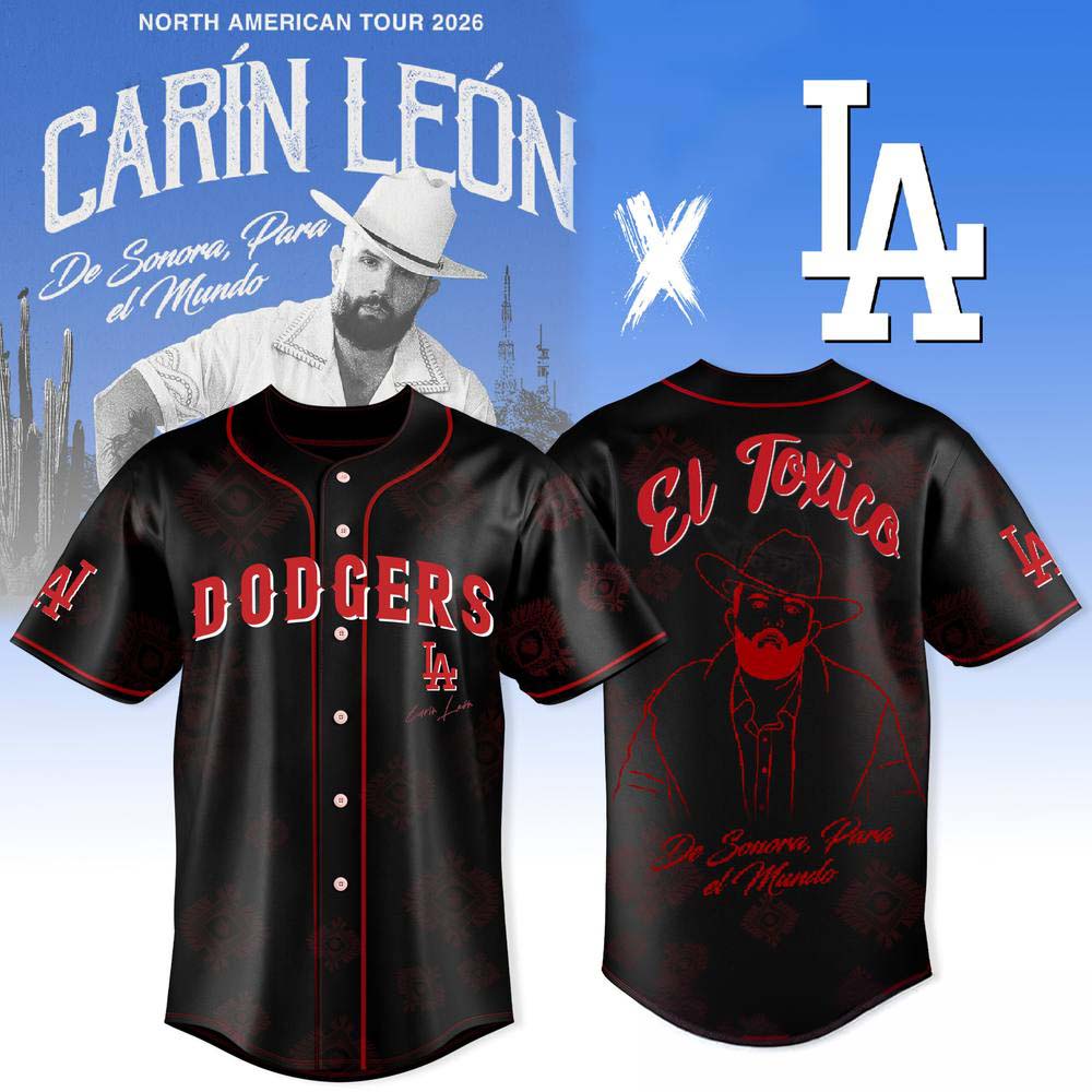 Los Angeles Dodgers De Sonora Para El Mundo North American 2026 Tour Jersey