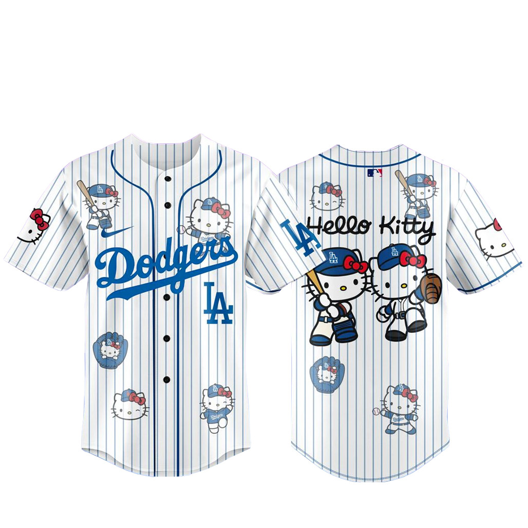Los Angeles Dodgers x Hello Kitty 2026 Baseball Jersey