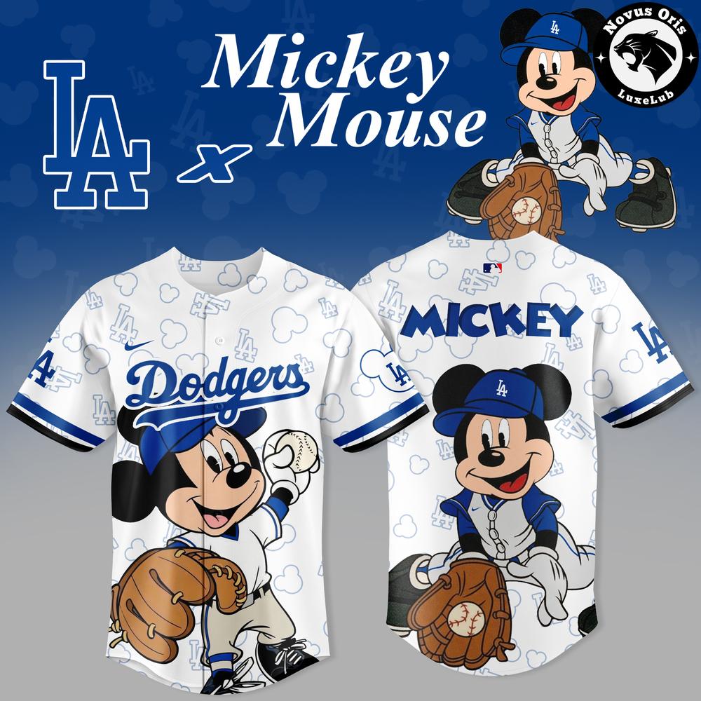 Los Angeles Dodgers x Mickey Mouse 2026 Limited Edition Baseball Jersey 1 - Unicasport Los Angeles Dodgers x Mickey Mouse 2026 Limited Edition Baseball Jersey
