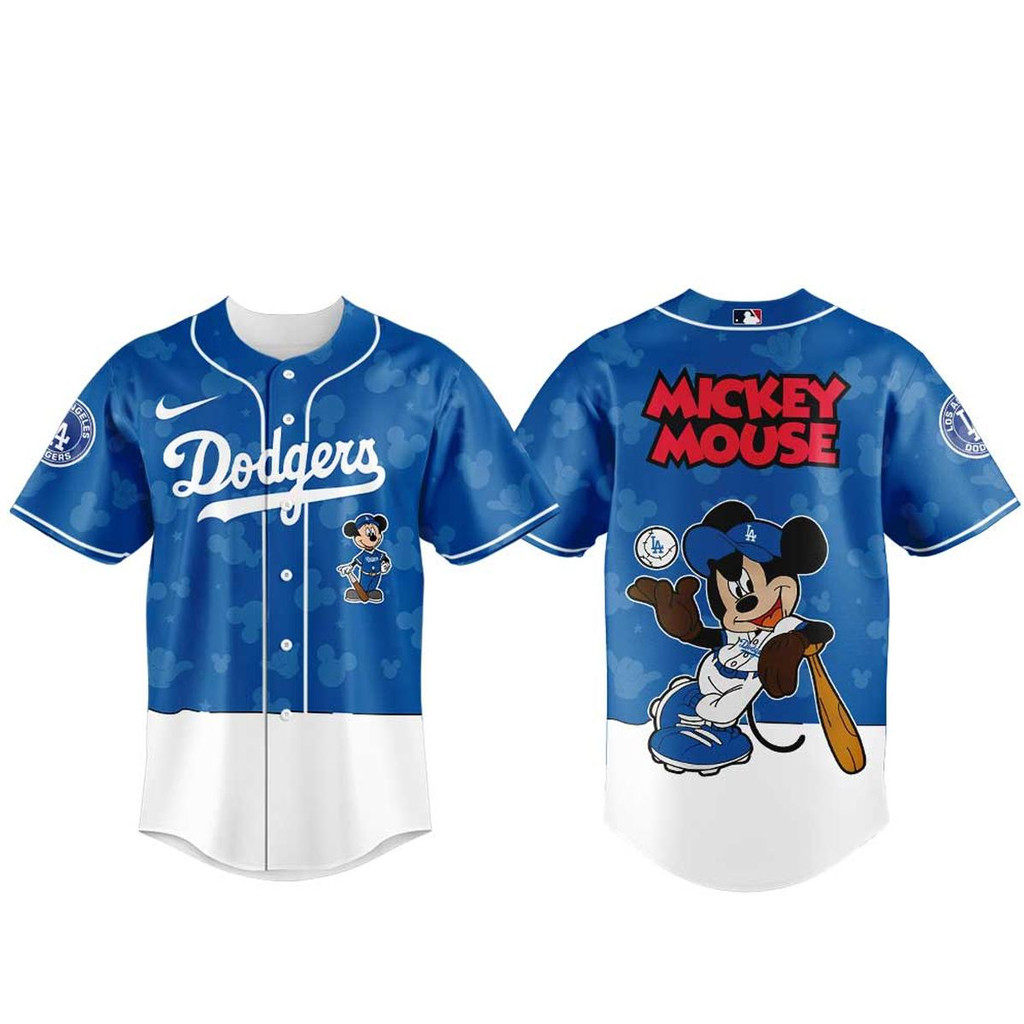 Los Angeles Dodgers x Mickey Mouse Night 2026 Baseball Jersey