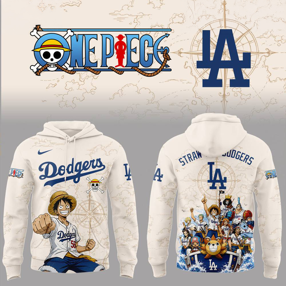 Los Angeles Dodgers One Piece 2026 Hoodie