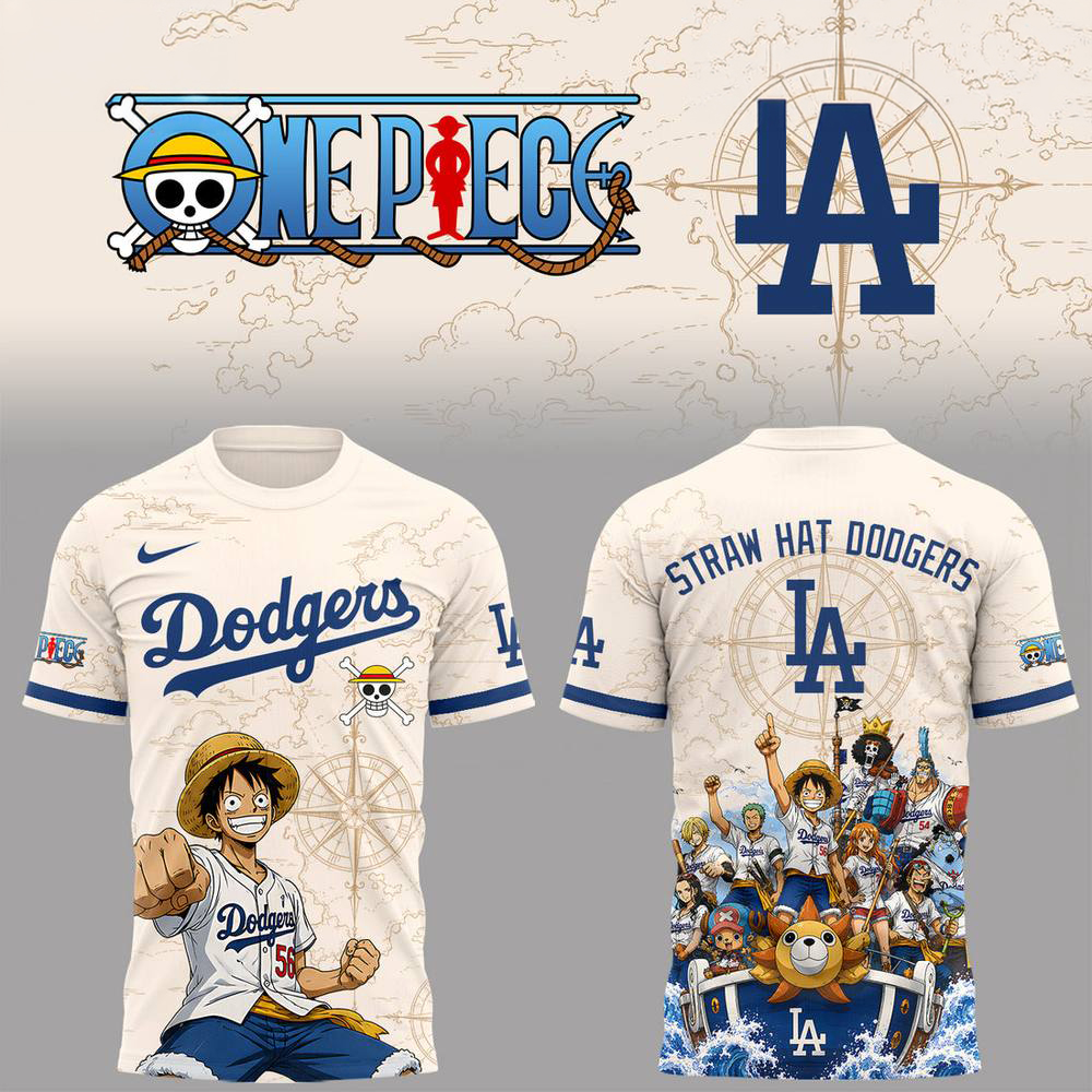 Los Angeles Dodgers x One Piece 2026 Limited Edition T Shirt