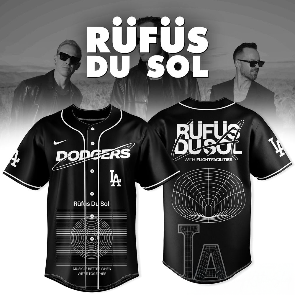 Los Angeles Dodgers x RUFUS DU SOL 2026 Tour Jersey