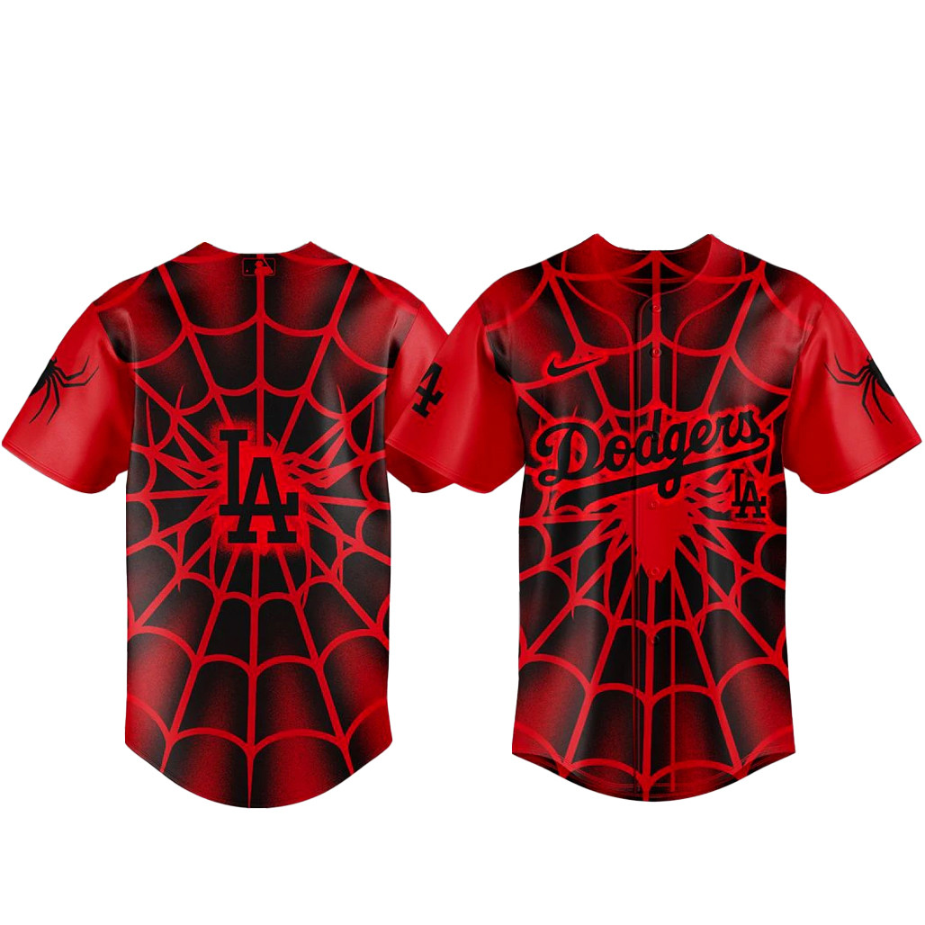 Los Angeles Dodgers x Spider-Man Brand New Day 2026 Baseball Jersey