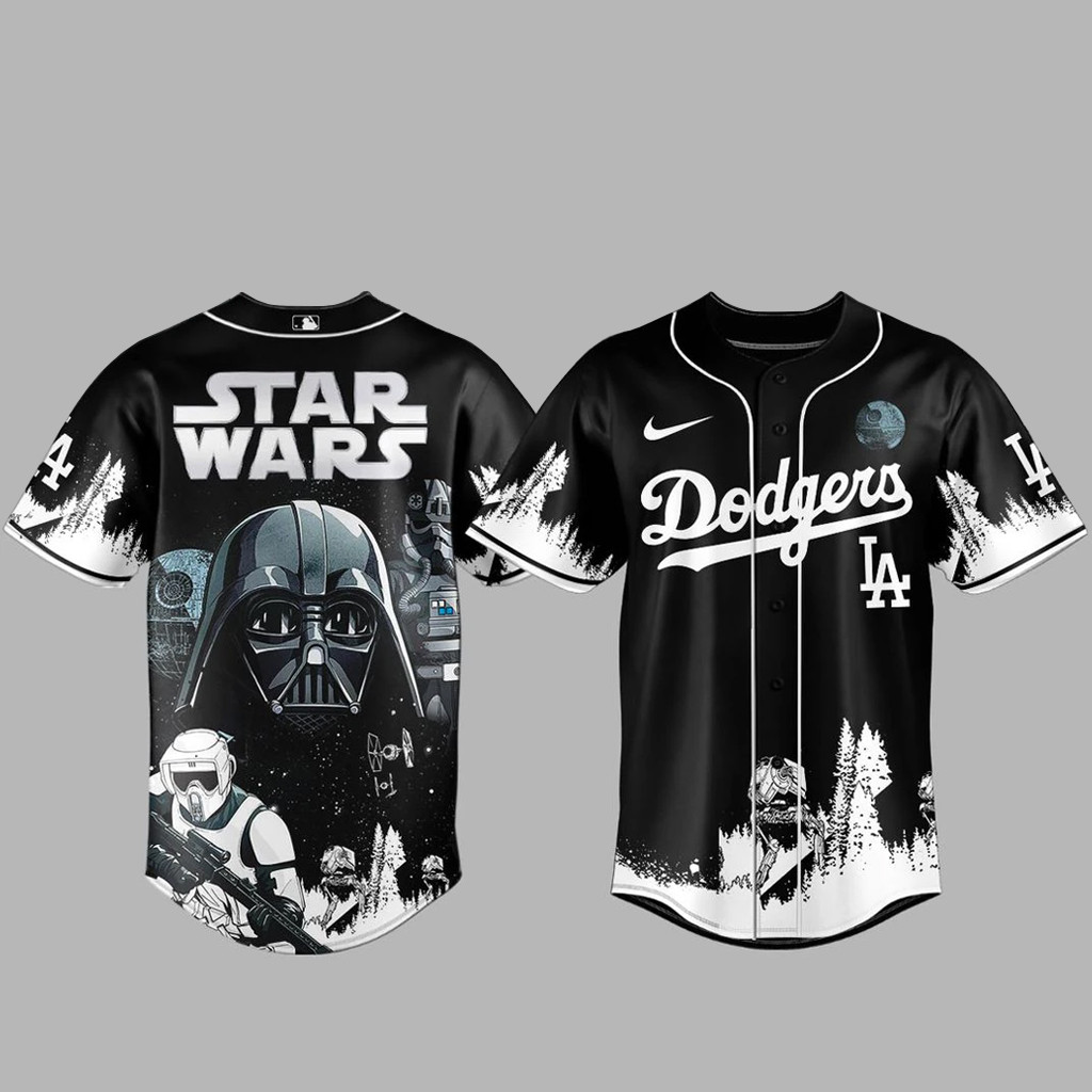 Los Angeles Dodgers x Star Wars 2026 Baseball Jersey Version 1