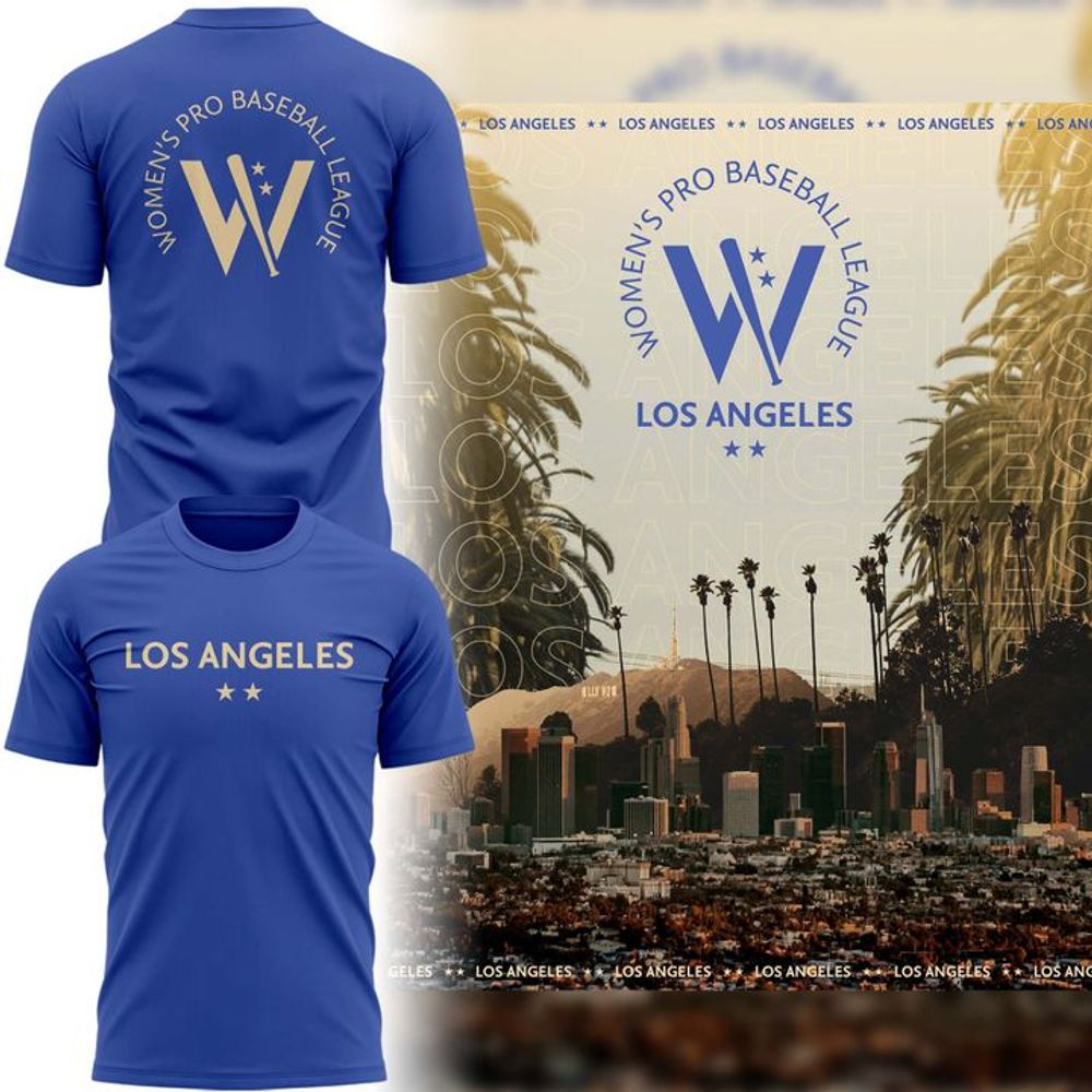 Women's Pro Baseball League Los Angeles Queens 2026 Special T-Shirt