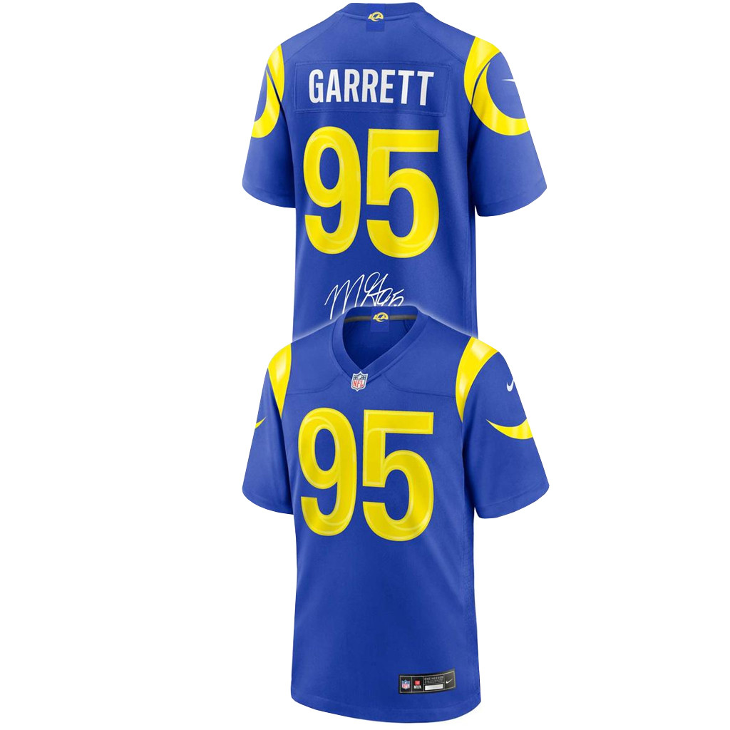 Los Angeles Rams Myles Garrett Signature 2026 Football Jersey