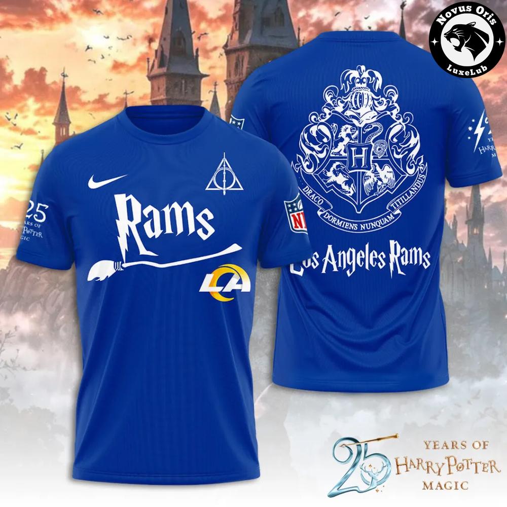 Los Angeles Rams x Harry Potter 25 Years of Magic Baseball Jersey