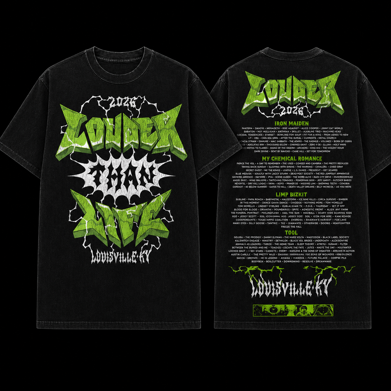 Louder Than Life Banger Tee 2026 Louisville, KY Merch 1 - merchtourboutique louder than life banger tee 2026 louisville ky merch FMsO5 - merchtourboutique