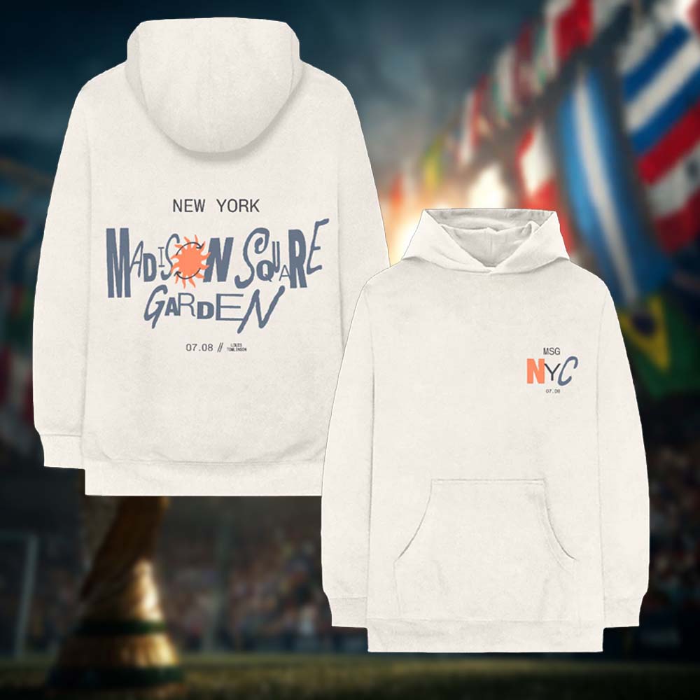 Louis Tomlinson Madison Square Garden Two Sided Hoodie