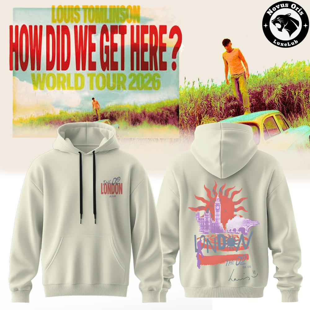 Louis Tomlinson How Did We Get Here Tour 2026 Hoodie