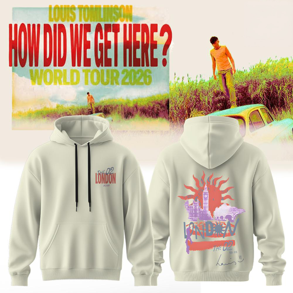 Louis Tomlinson How Did We Get Here Tour 2026 Hoodie
