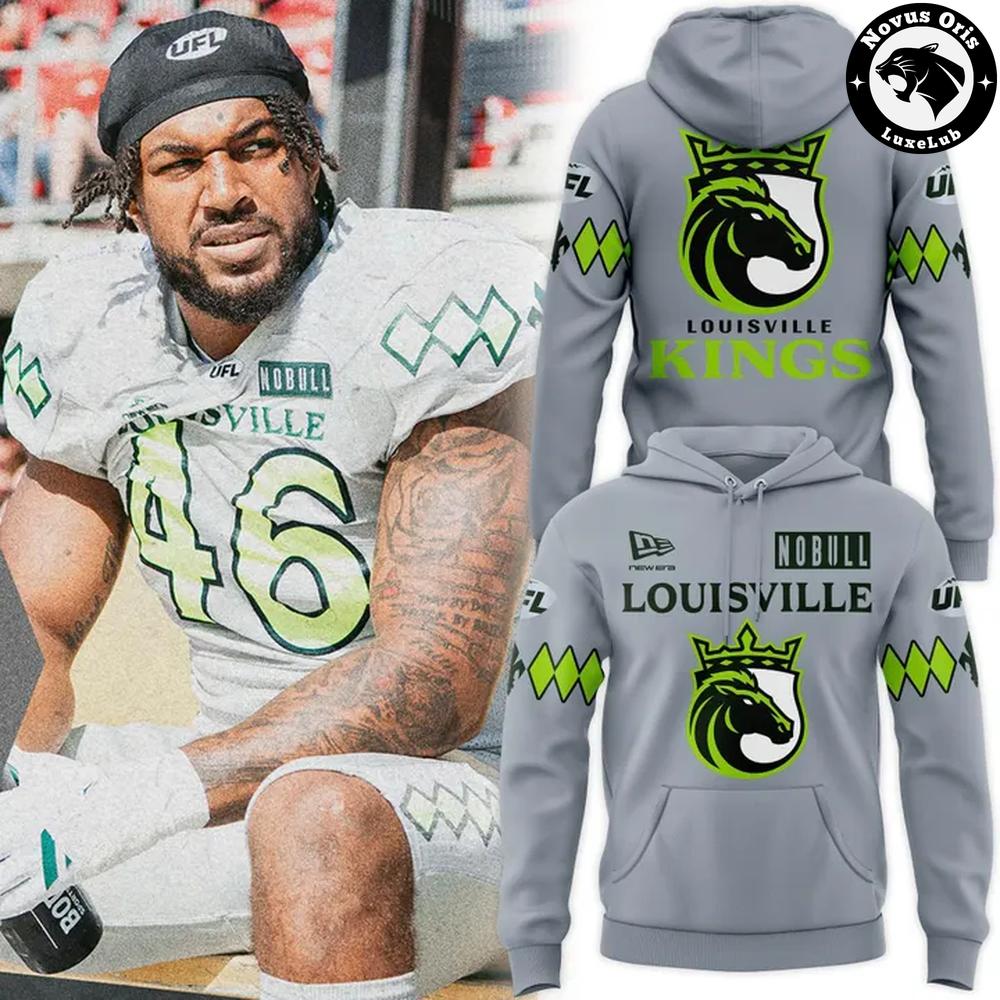 Louisville Kings 2026 UFL Spring Football Fan Gear Limited Edition Hoodie