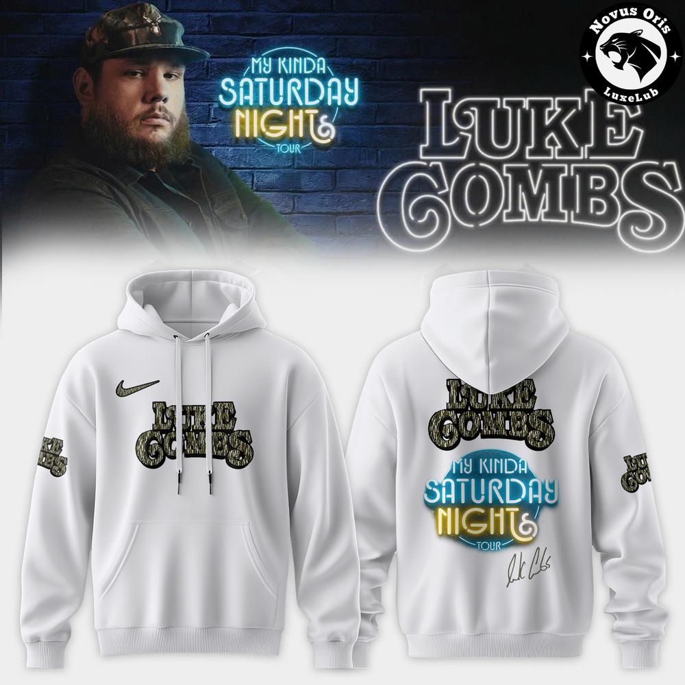Luke Combs My Kinda Saturday Night Tour 2026 Hoodie 1 - Unicasport Luke Combs My Kinda Saturday Night Tour 2026 Hoodie