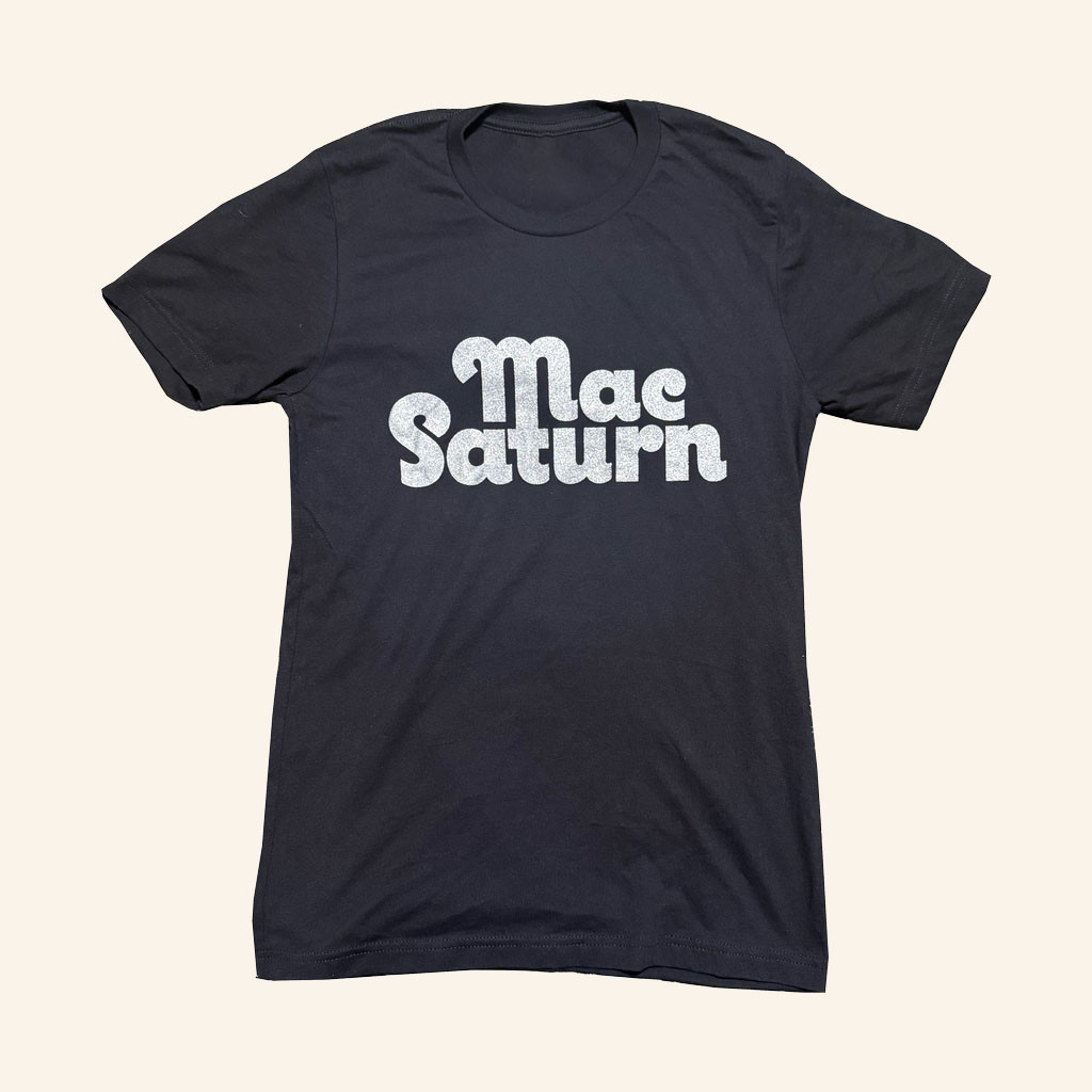 Mac Saturn Merch 2026 Mac Saturn LogoTShirtBest Gifts For Rock Music Lovers