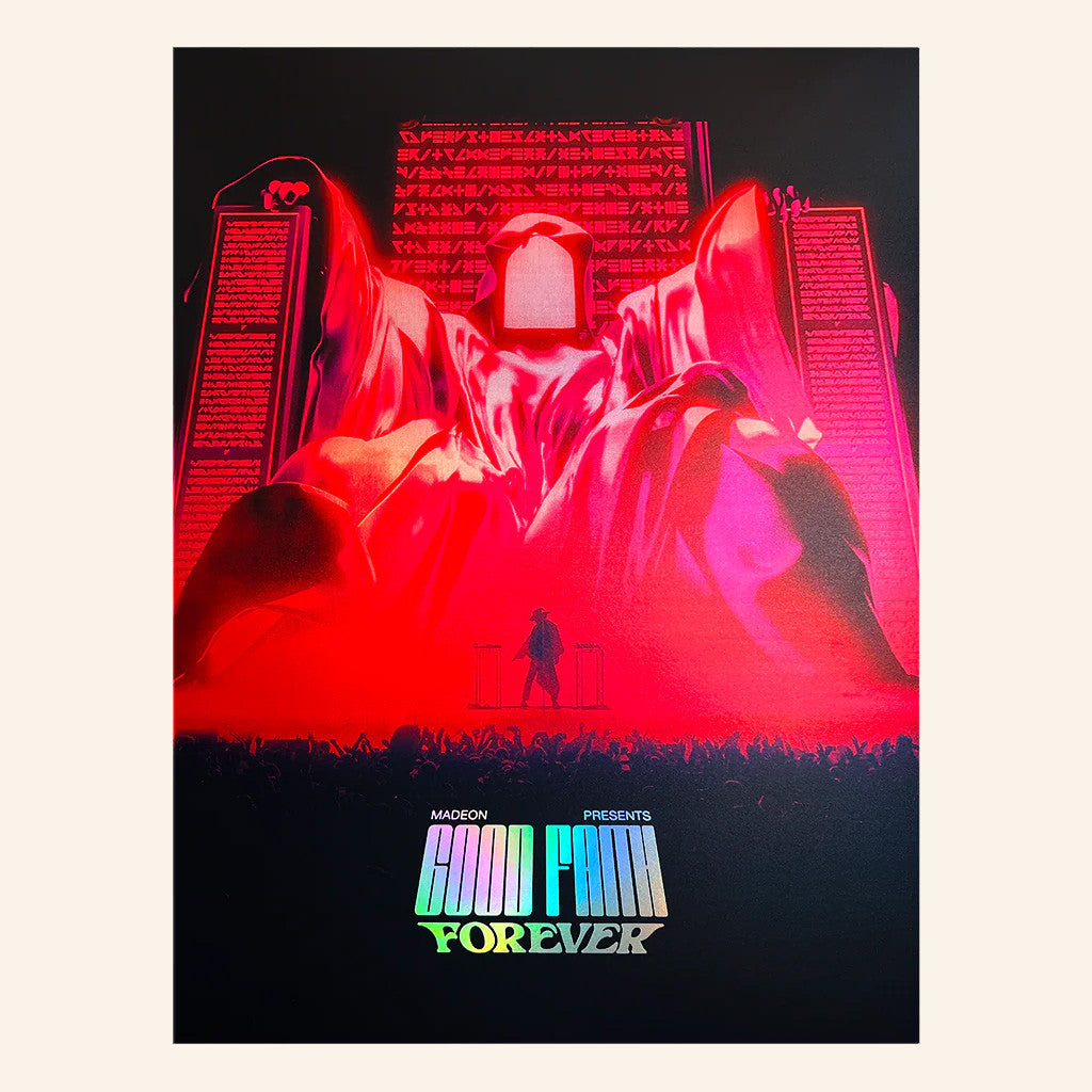 Madeon Merch Forever Holographic Poster Wall Art For Living Room