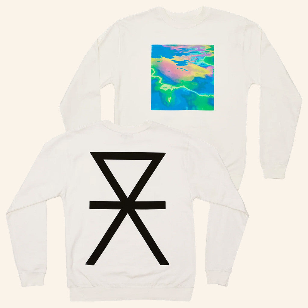 Madeon Merch Liquid Rainbow Crewneck Sweatshirt Good Gifts For Boyfriend