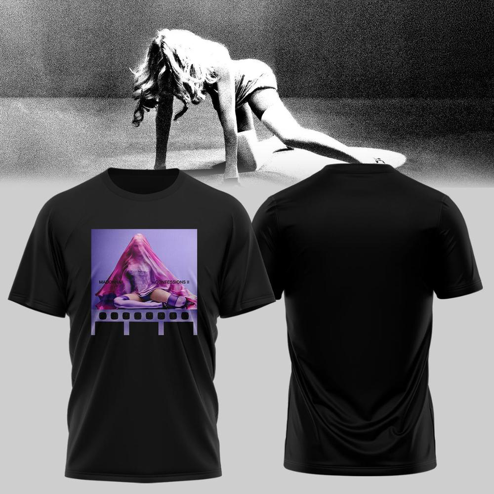 Madonna Black Limited Edition Fan T Shirt