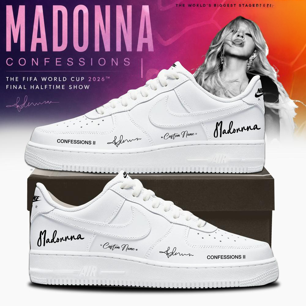 Madonna White Confessions Album Tour Sneakers