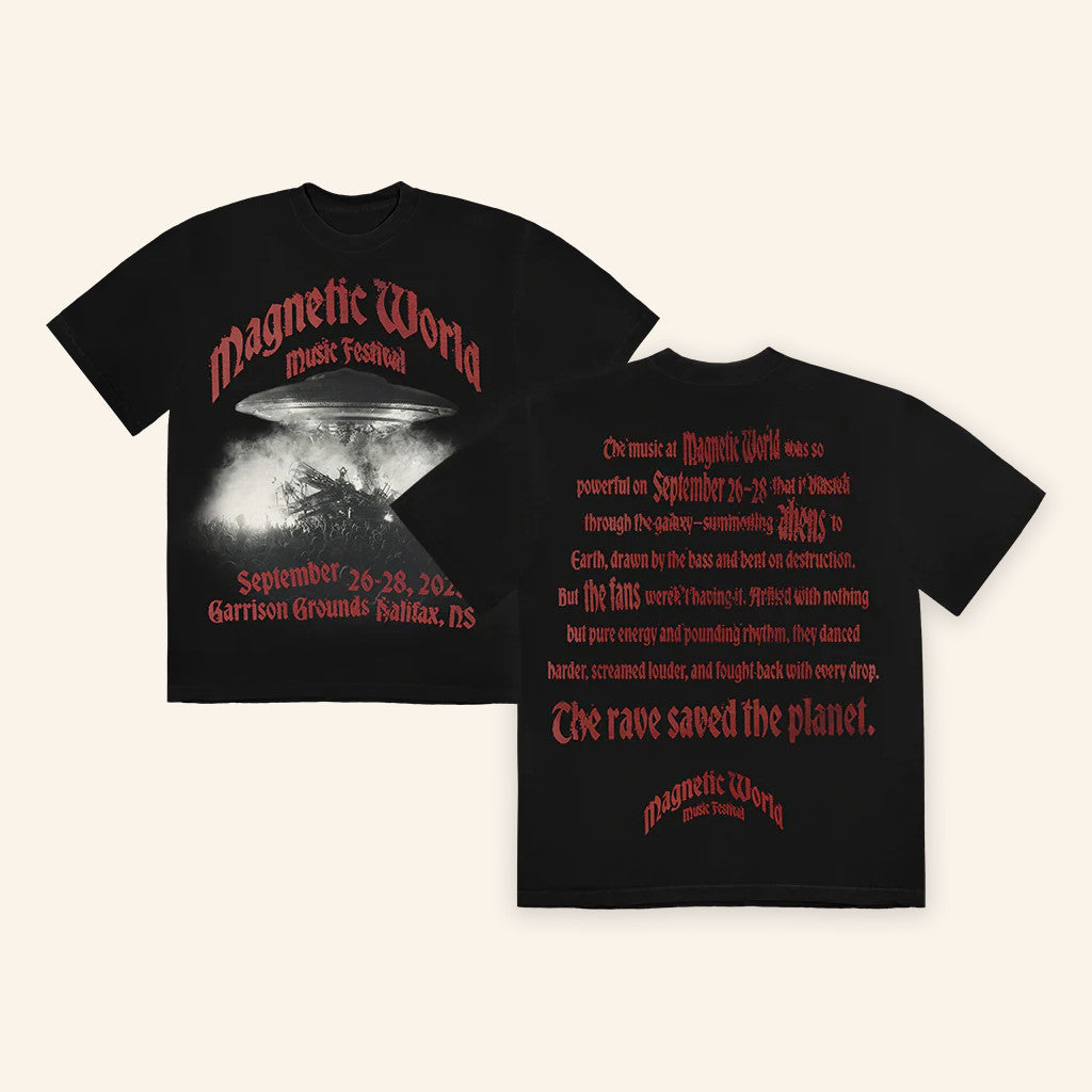 Magnetic World Merch Magnetic World Music Festival T-Shirt Cool Gifts For Music Lovers