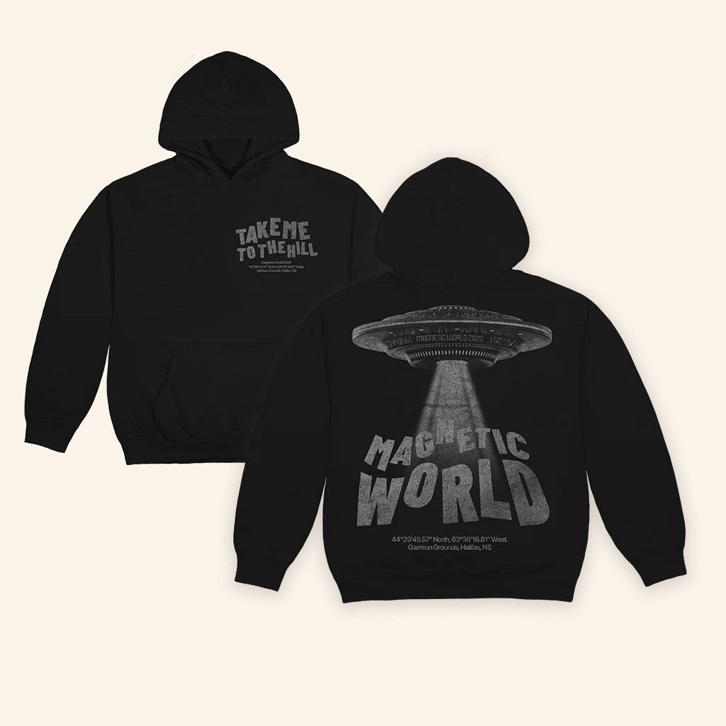Magnetic World Merch Take Me To The Hill Hoodie Music Related Gifts For Guys